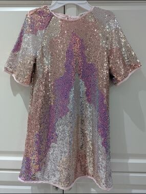 2/$50 H&M Girls Sequin Party Dress – Size 8 (8–9Y) ✨ NWT